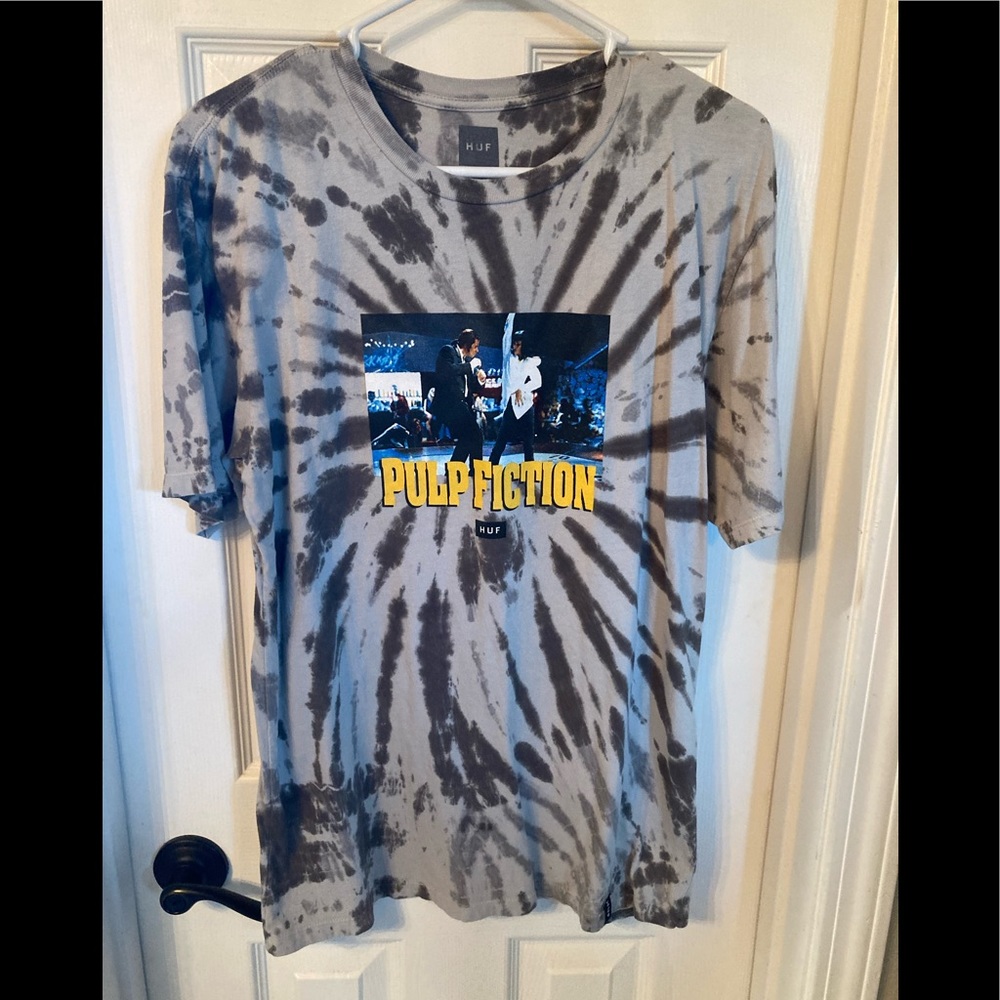 Huf rare Pulp Fiction Shirt NWOT medium unisex
